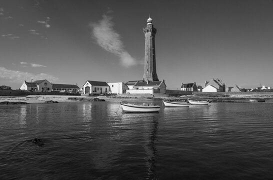 Phare d Eckm&uuml;hl in the french city of Saint-Pierre