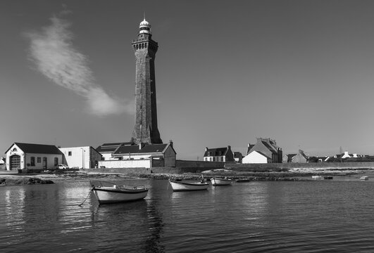 Phare d Eckm&uuml;hl in the french city of Saint-Pierre