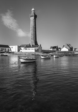 Phare d Eckm&uuml;hl in the french city of Saint-Pierre