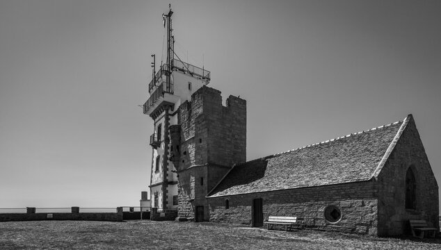 Phare d Eckm&uuml;hl in the french city of Saint-Pierre