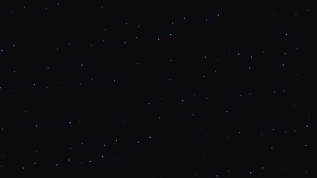 Night sky filled with numerous small white stars scattered across a dark black background, with no other objects or features visible.
