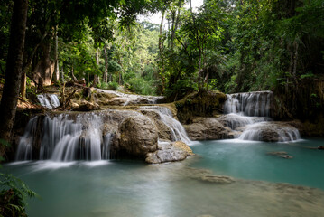 Emerald Cascades in the Lao Jungle © DiscoverByShutter
