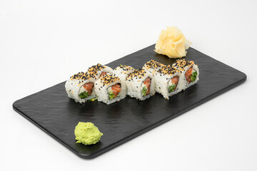 Philadelphia Roll with Salmon Cream Cheese and Cucumber © nayefhammouri