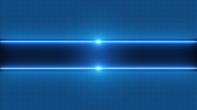 Abstract blue light glowing lines on technology digital dot pattern background dots neon border geometric modern dots neon border geometric modern