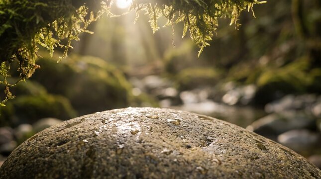 peeble on forest