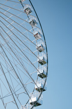 Ferris Wheel Against Clear Sky