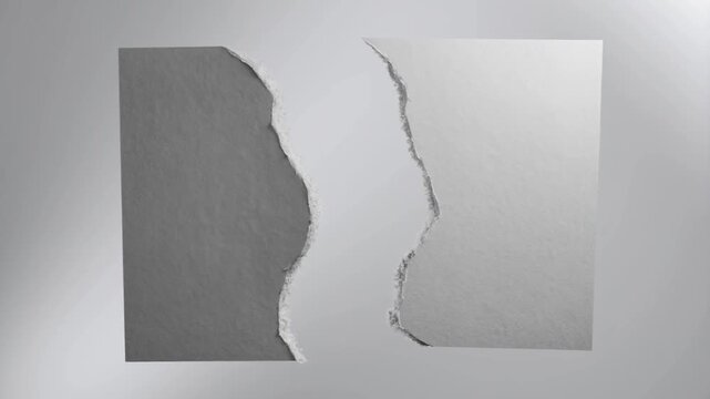 Paper Tear Opening Effect