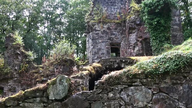 Ruins of Finlairg Castle, Killin, Scotland