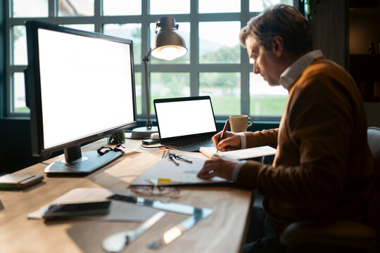 Architect Preparing a Project