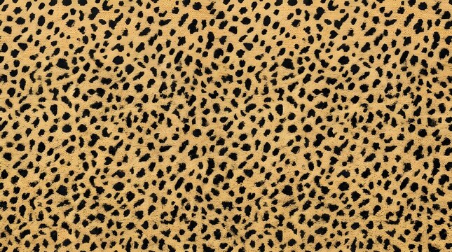 close up of leopard print fur pattern in brown black and beige colors seamless texture background