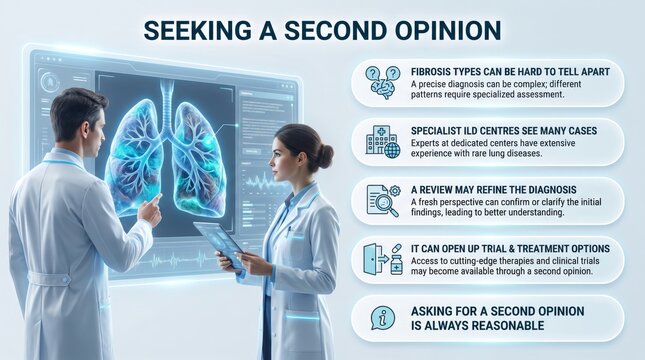 Getting a second opinion on lung fibrosis