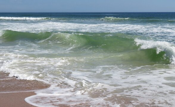 Beautiful ocean view on Atlantic coast of North