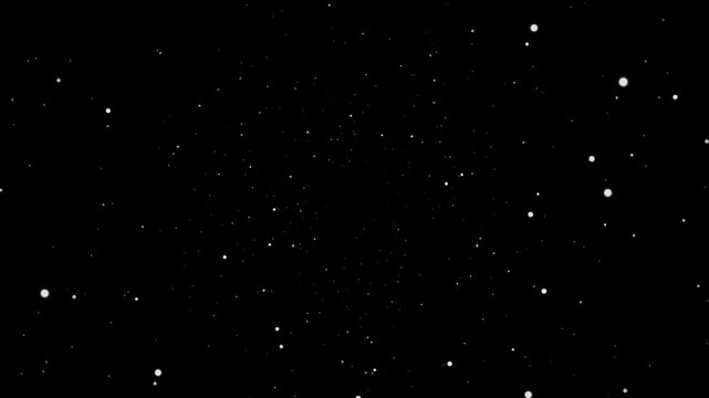 Sparkling Starfield Background Animation