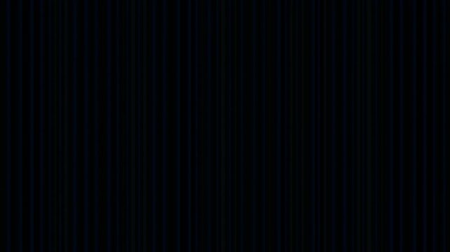 Black vertical lines pattern. Dark minimalist geometric background with subtle blue stripes.