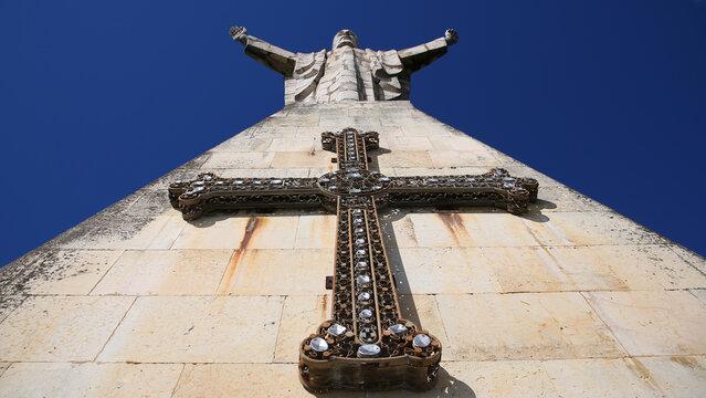 Monumento al Sagrado Coraz&oacute;n de Jes&uacute;s,  Monte Naranco, Oviedo, Asturias, Espa&ntilde;a