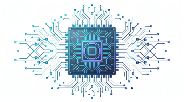 Artificial Intelligence Processor Chip Neural Network Vector
