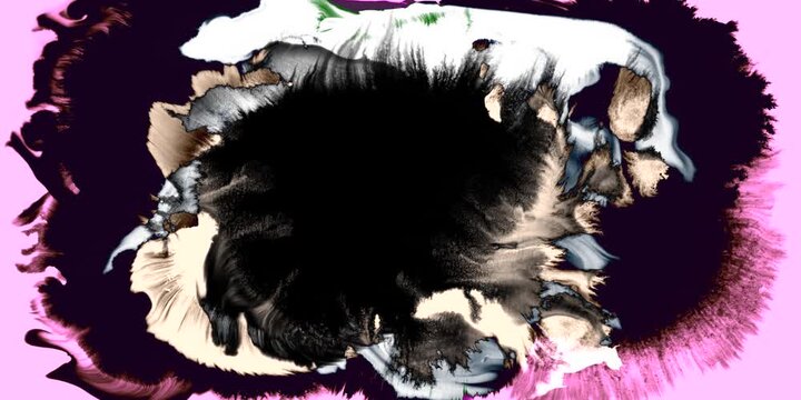 Black ink brush paint stroke transition Brush leak spreads over screen liquid splashing, drops, strokes, stain grunge. stencil frame drip spray, liquid graffiti ink splatter background, watercolor 4K