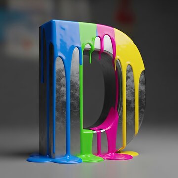 Colorful plastic bottles arranged in a row on a shelf.