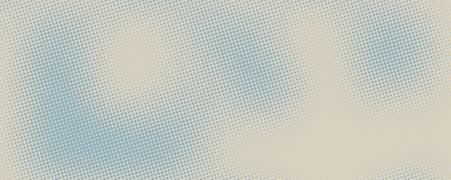retro sky pattern on old paper texture. raster halftone vintage clouds. vector illustration