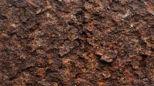 High-detail rust texture on aged steel ideal for backgrounds and 3D texturing