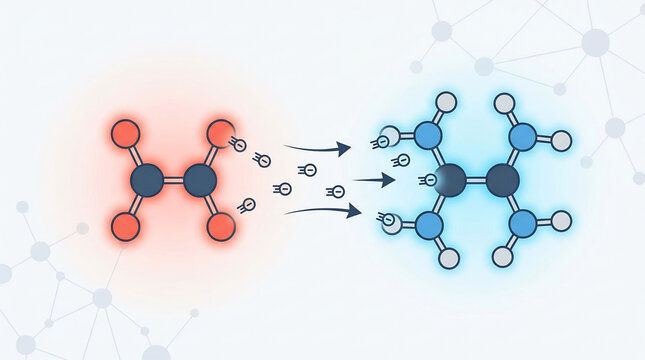 electron transfer in oxidation reduction reaction
