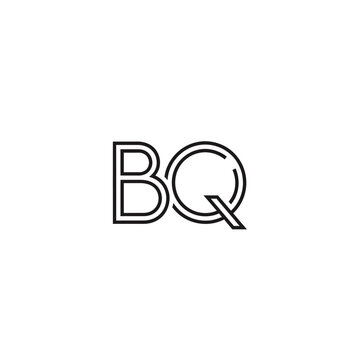 BQ Monogram Logo Isolated