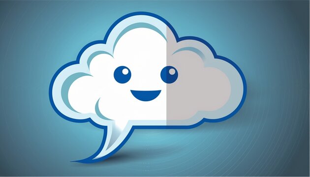 cloud speech symbol balloon