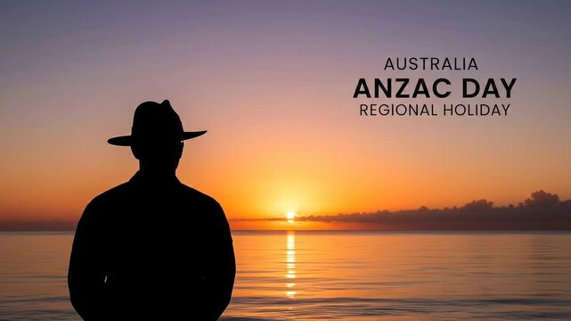 Anzac day regional holiday australia