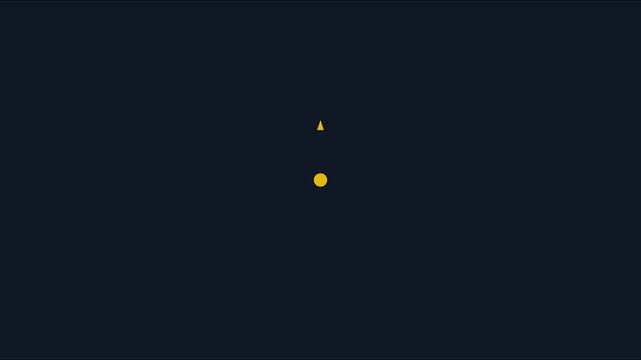 Minimalist loading spinner animation with rotating circular progress bar and arrow 4k circle