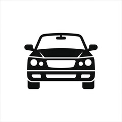 Obraz premium Black and white illustration of a classic car 1.