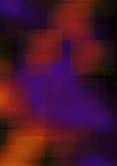 Obraz premium Dark Purple Red and Orange Layered Geometric Gradient Background