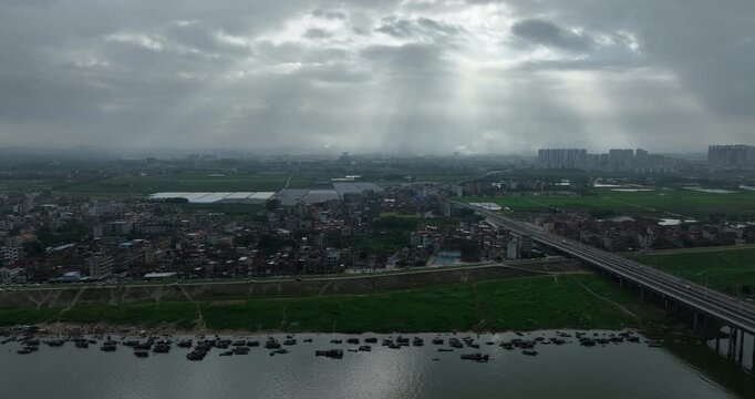 Rural cene in guangdong province, China