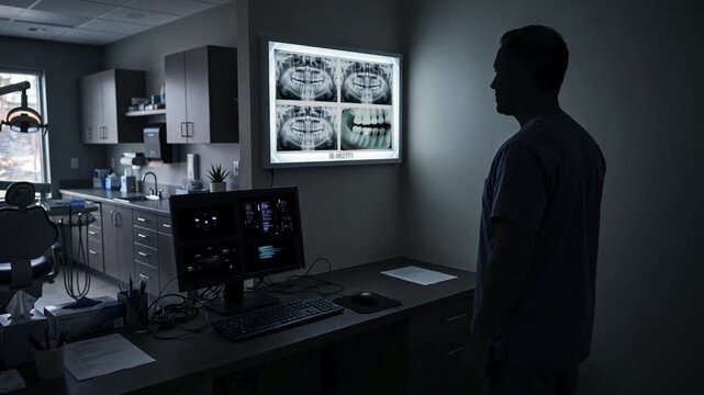 Dental office interior