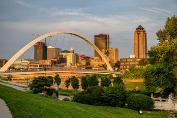 Fototapeta premium Des Moines, Iowa