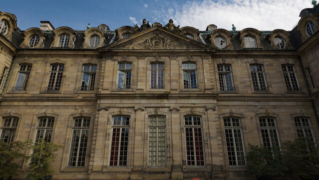 Palais Rohan, a historic palace, showcasing French architectural heritage