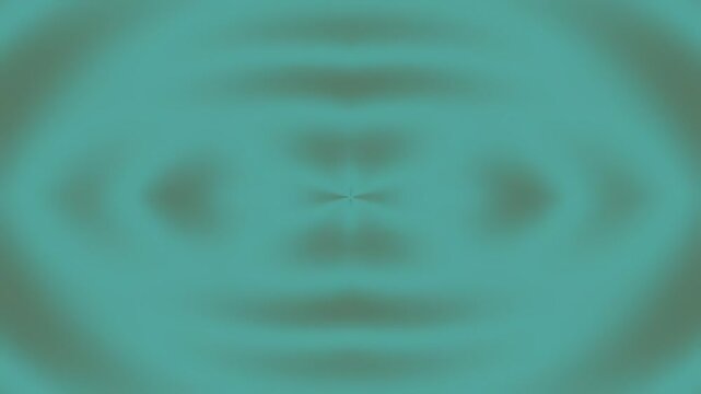 Abstract teal symmetrical pattern with soft gradient effect