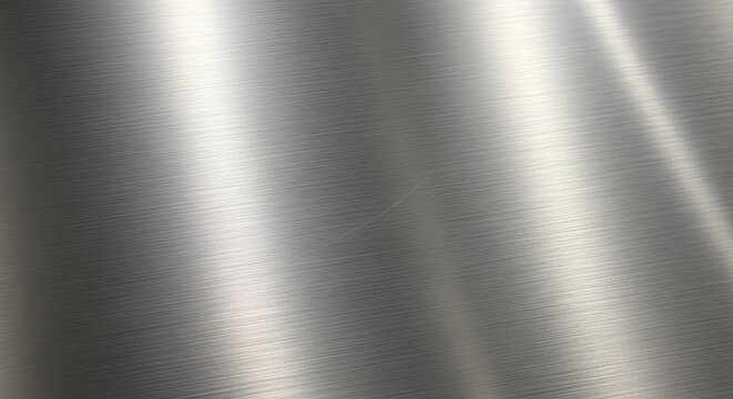 Brushed Stainless Steel Metal Texture Background