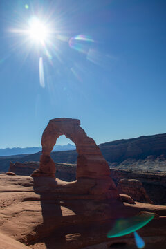 arch in the desert