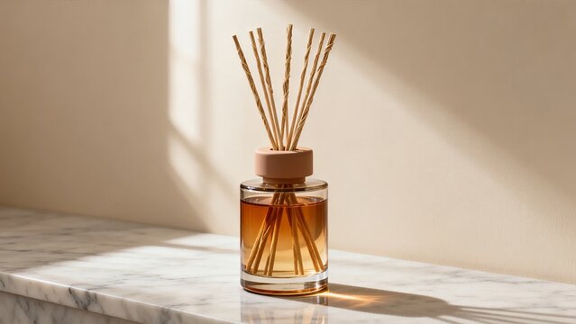Reed Diffuser Bottle Home Fragrance Decor
