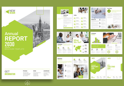 Annual Report Brochure Layout