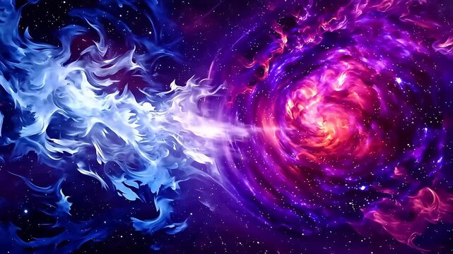 Digital dream star track night sky abstract art design background