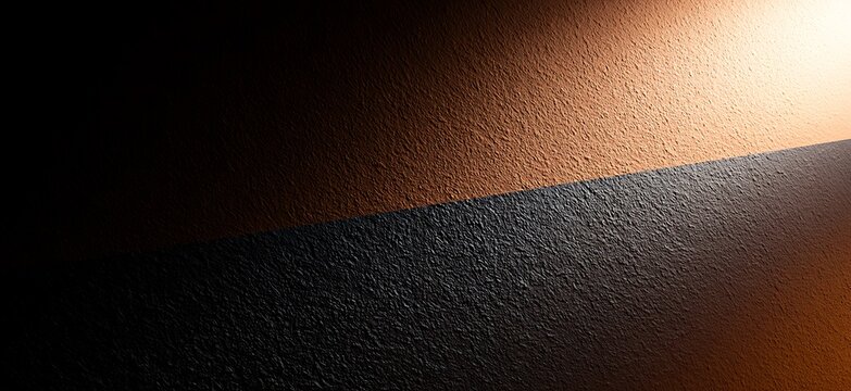 Dark brown noise texture background, glowing grainy blur effect, smooth gradient header, banner, cover, poster backdrop design