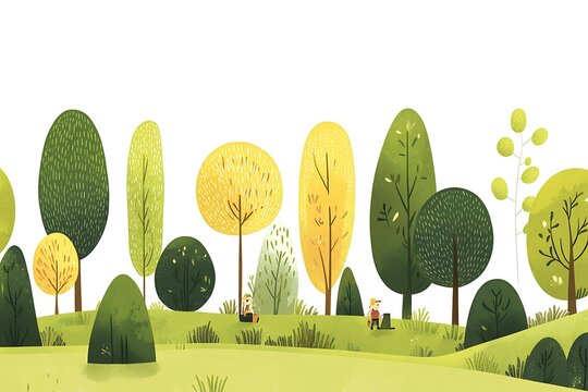 A serene forest path