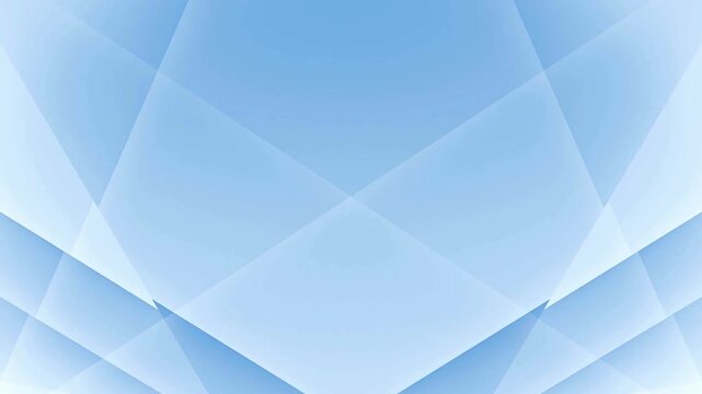 Abstract blue background with geometric shapes and lines moving dynamically showcasing a sense of depth and perspective perfect for digital design.