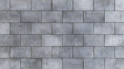 Fototapeta premium Industrial gray concrete tile texture, weathered cement block wall background, seamless architectural stone surface for interior design Stock Illustration