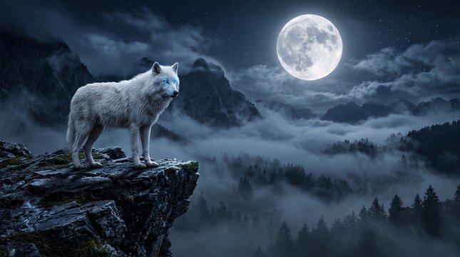 White wolf moon