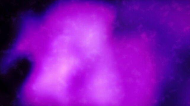 Abstract organic royal violet ink dissolving and flowing like smoke creating dynamic fluid movement