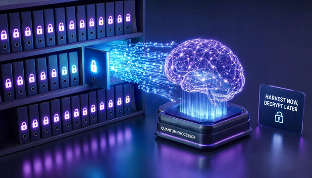 Harvest Now, Decrypt Later Cybersecurity Threat and Quantum Computing Data Protection
