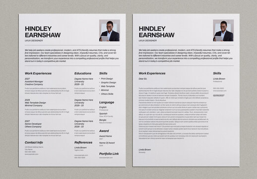 Clean Resume Layout