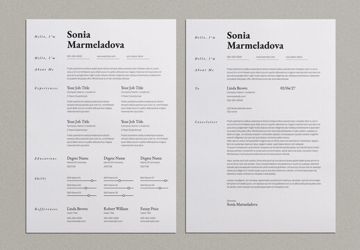Minimal Resume Template
